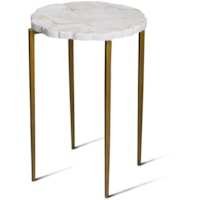 Fossil Top Accent Table
