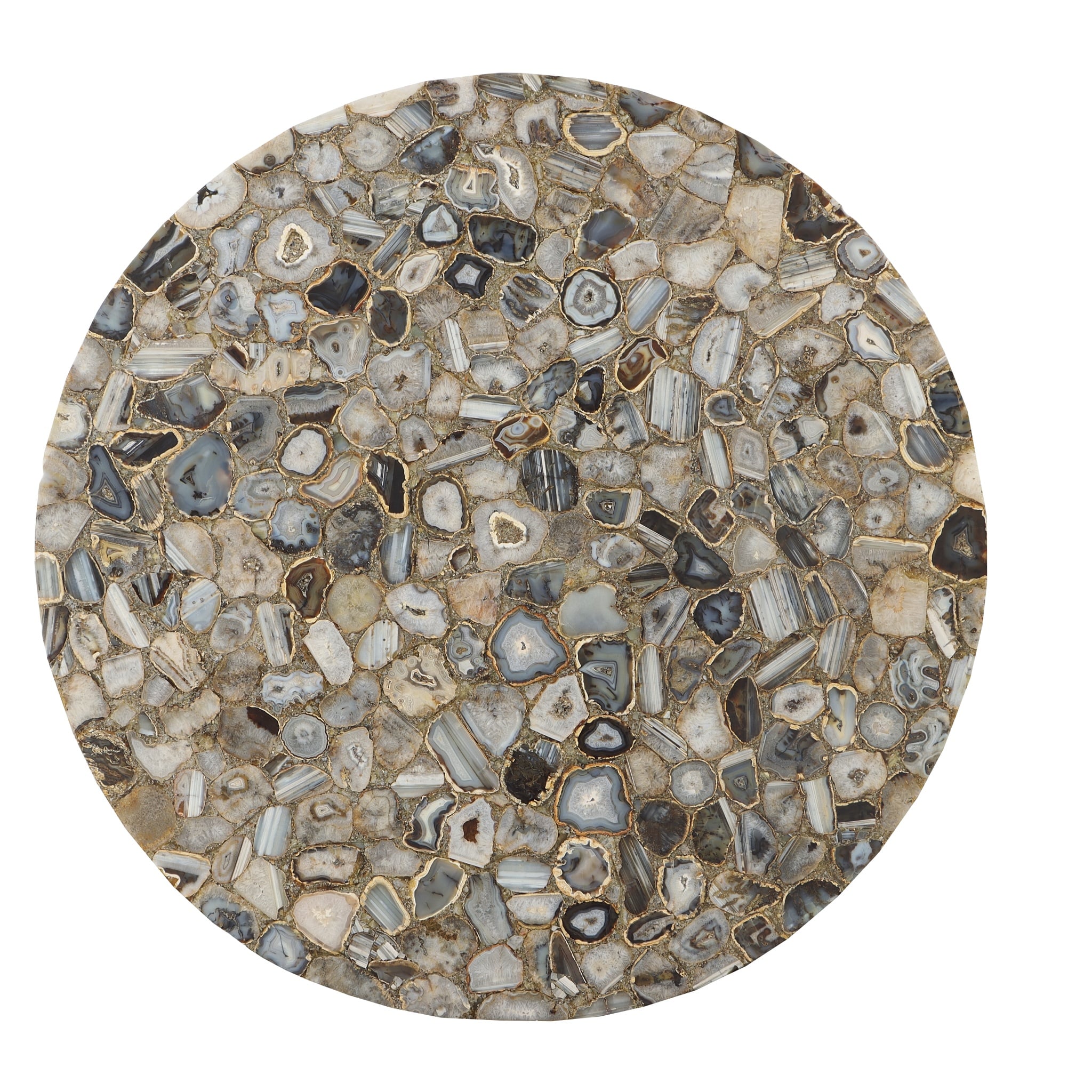 Agate Cladded Center Table