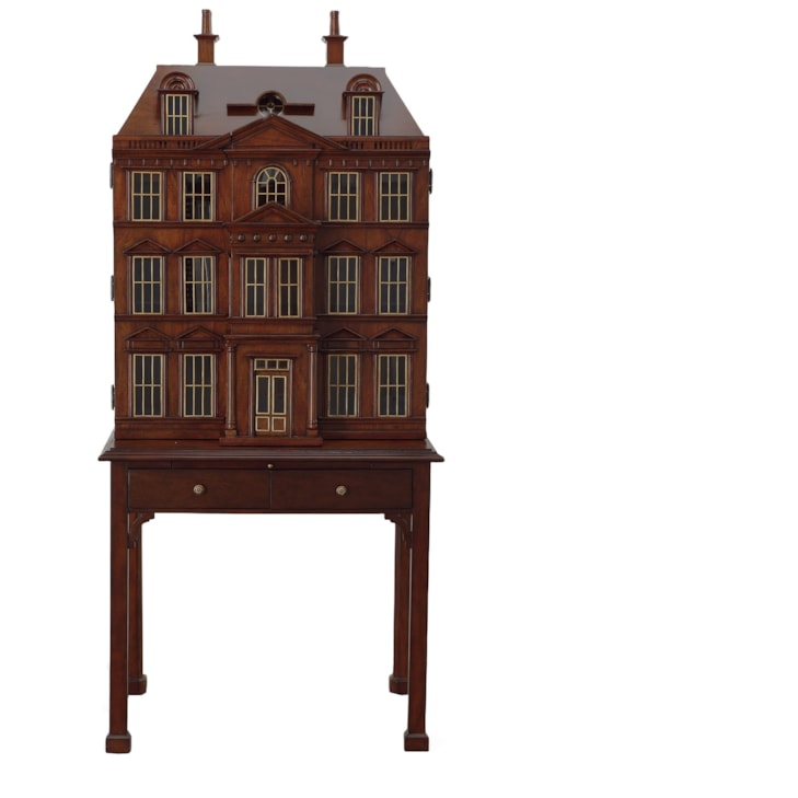 Maitland-Smith Consoles & Credenzas Dollhouse Bar Cabinet