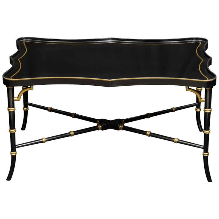 Maitland-Smith End/Side Tables Chinoiserie Cocktail Table