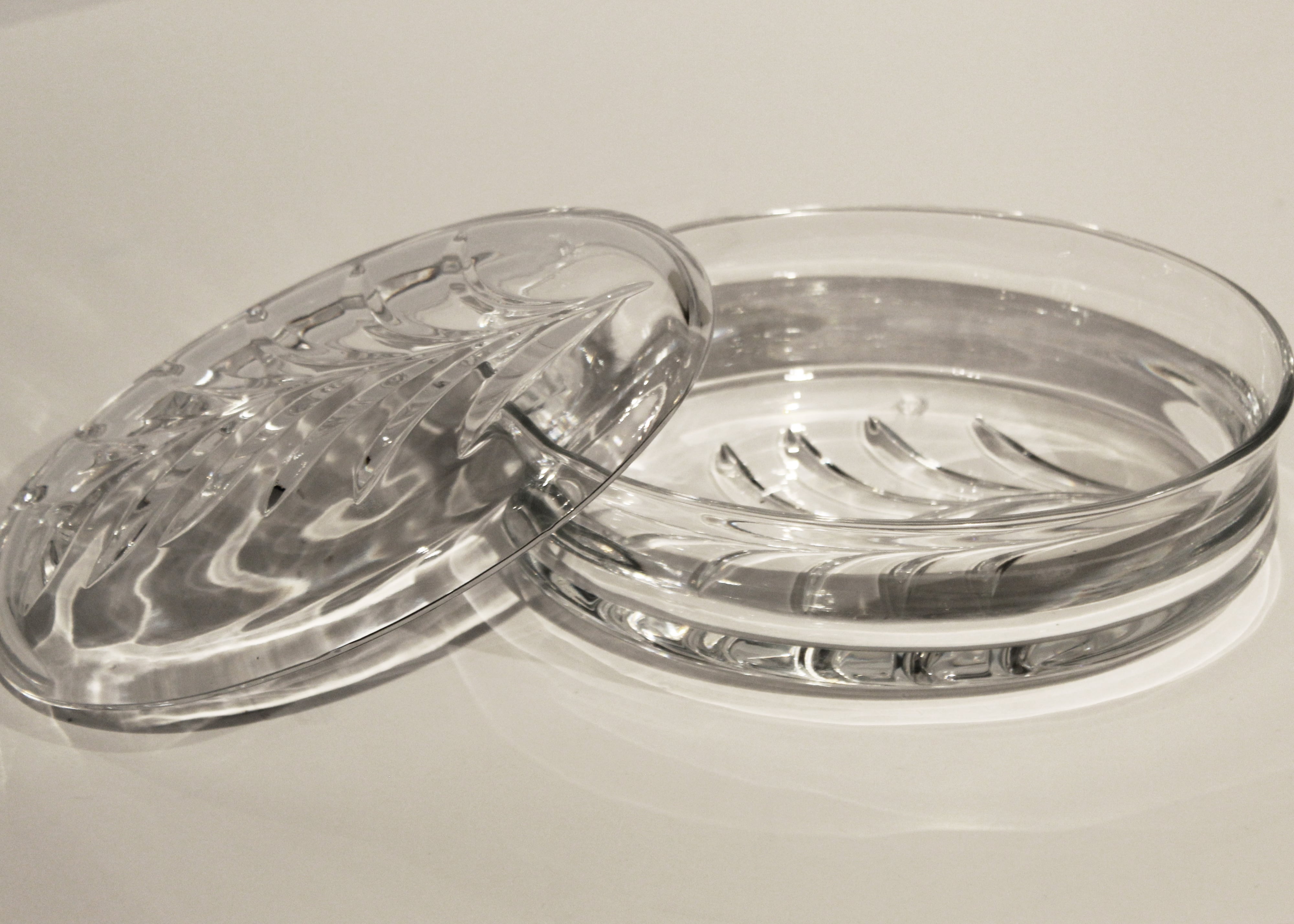 Clear Crystal Candy Dish
