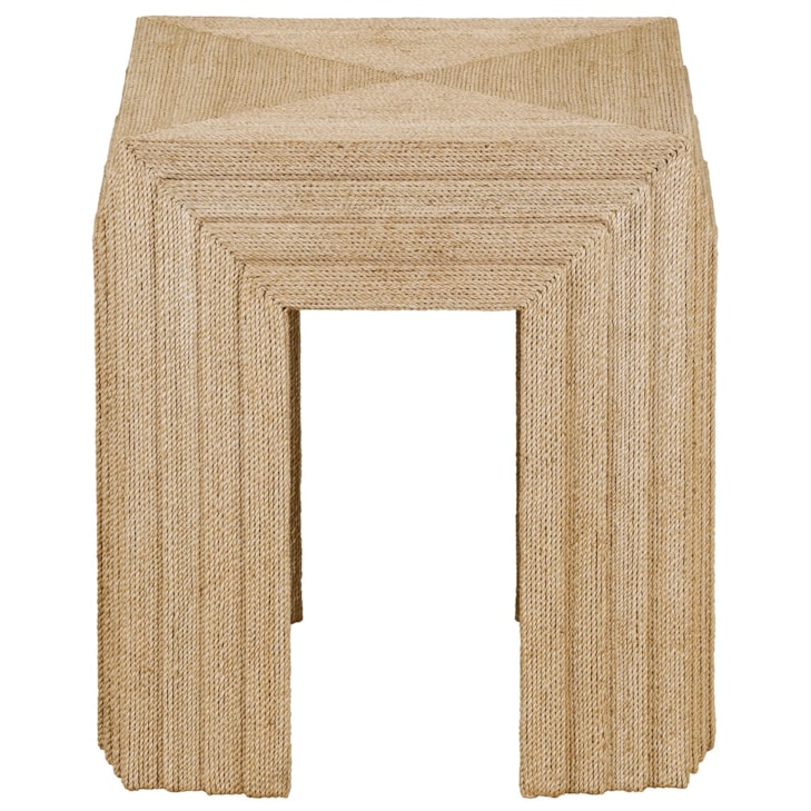 Maitland-Smith End/Side Tables Abaca End Table