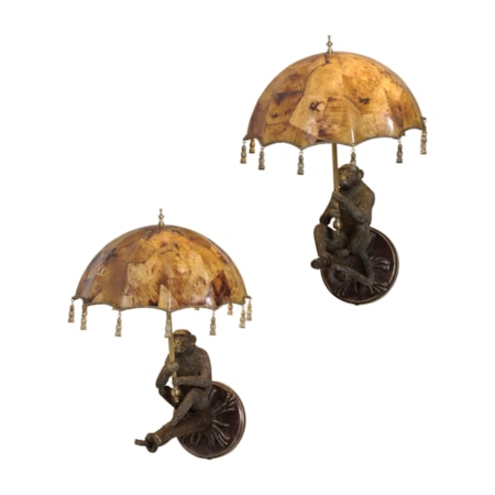 Pair of Parasol Sconces