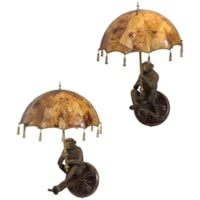 Pair of Parasol Sconces