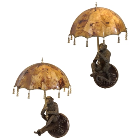 Pair of Parasol Sconces