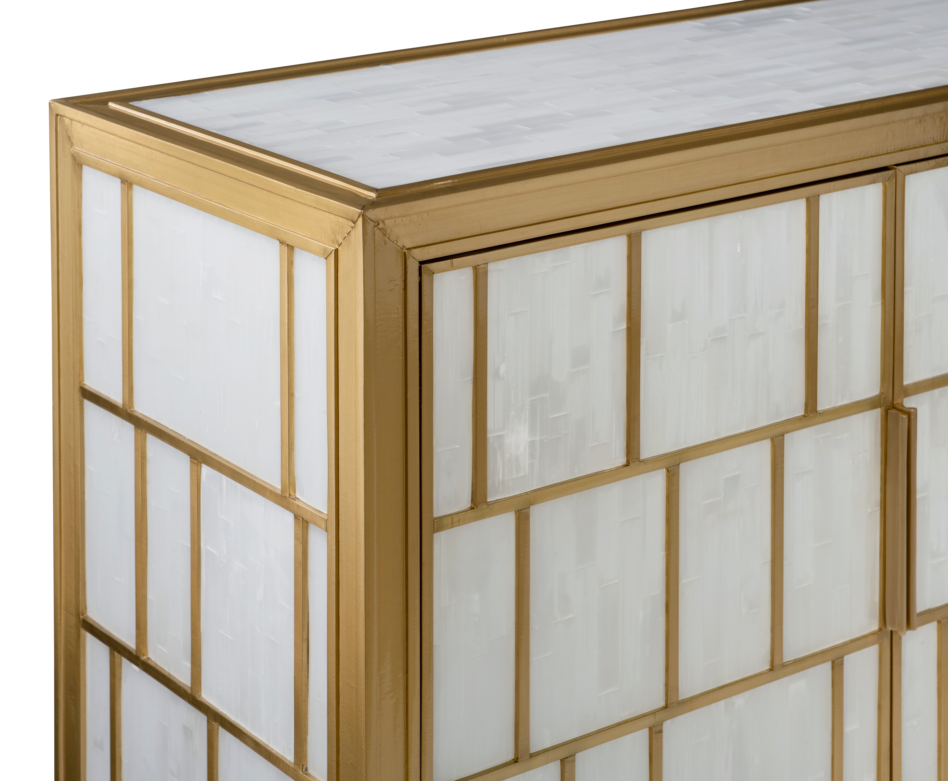 Maitland-Smith Consoles & Credenzas Selenite Credenza