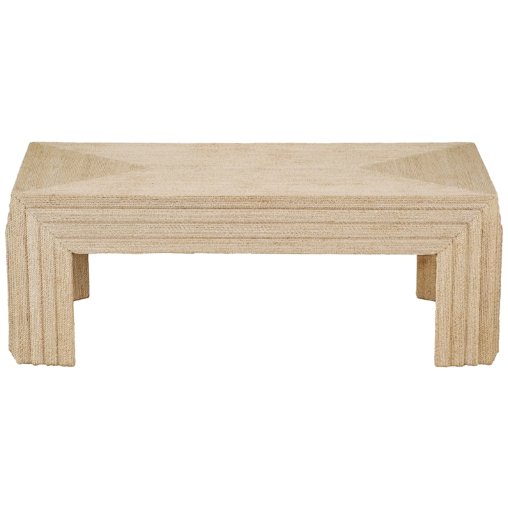 Maitland-Smith End/Side Tables Abaca Cocktail Table