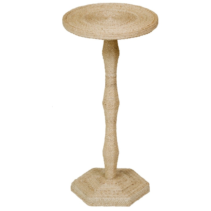 Maitland-Smith End/Side Tables Abaca Spot Table