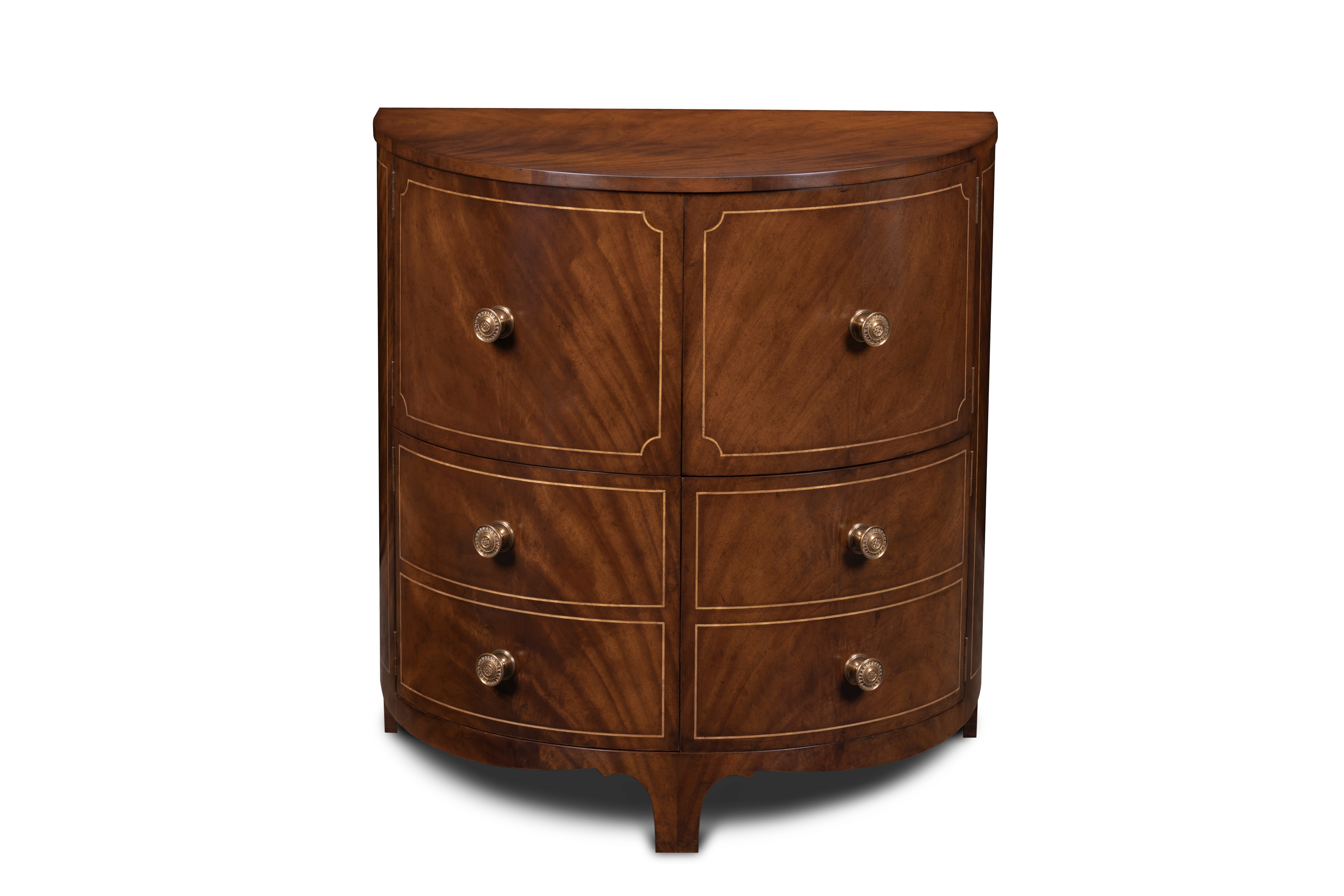 Maitland-Smith Tall Storage & Display Cases Kingsley Liquor Cabinet