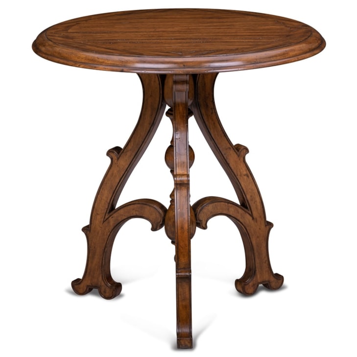 Maitland-Smith End/Side Tables Shepard Pedestal Table