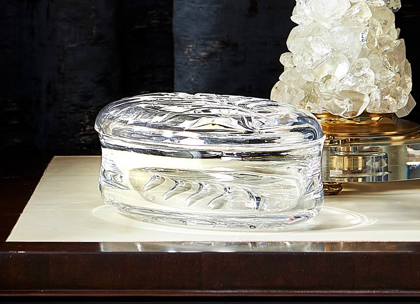 Clear Crystal Candy Dish