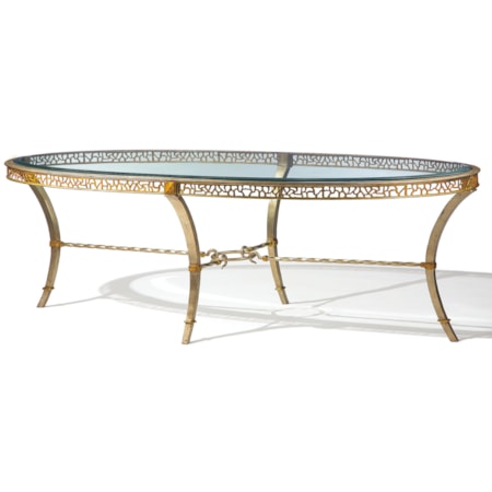 Bolero Oval Cocktail Table