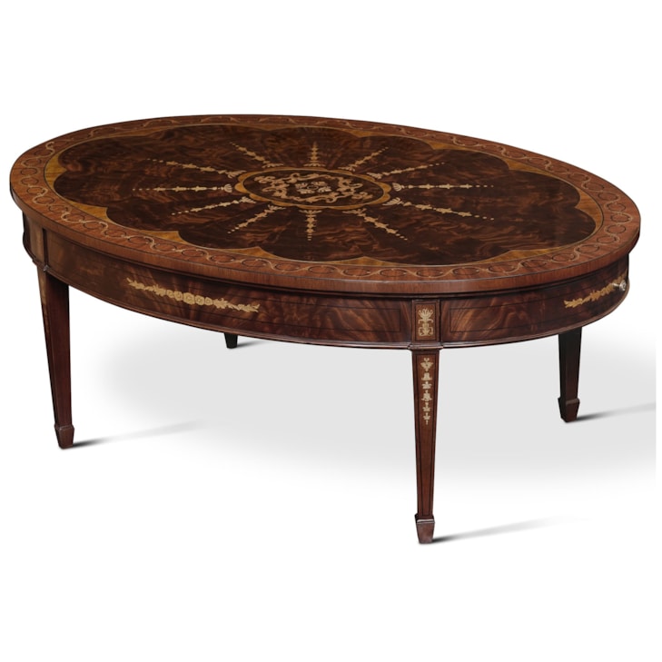Maitland-Smith End/Side Tables Baton Cocktail Table