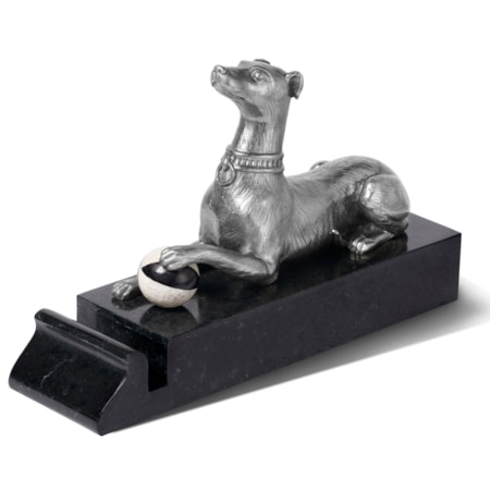Stately Greyhound Card Holder