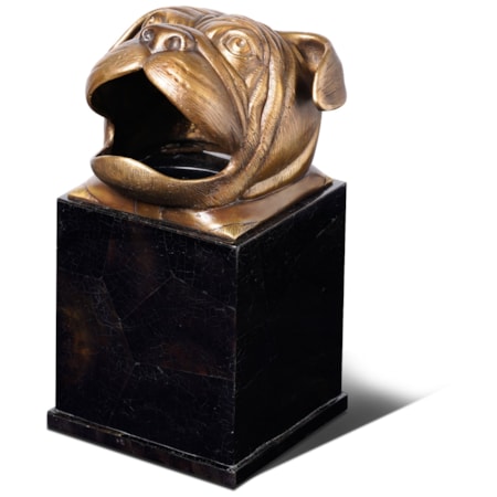 Bulldog Tissue Box