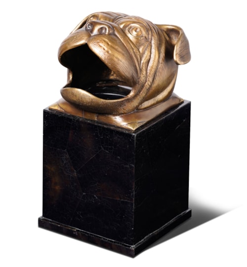 Bulldog Tissue Box