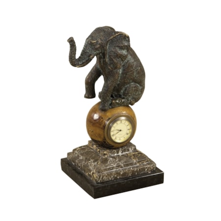 Agile Elephant Clock