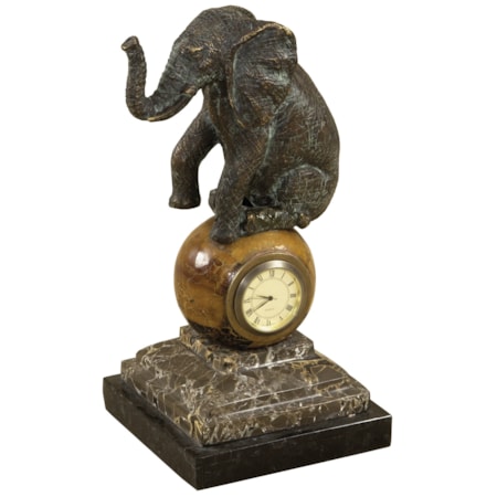 Agile Elephant Clock