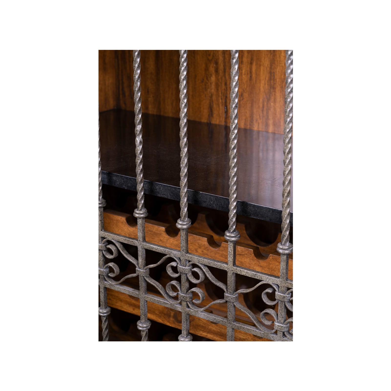 Maitland-Smith Tall Storage & Display Cases Thompson Wine Cabinet