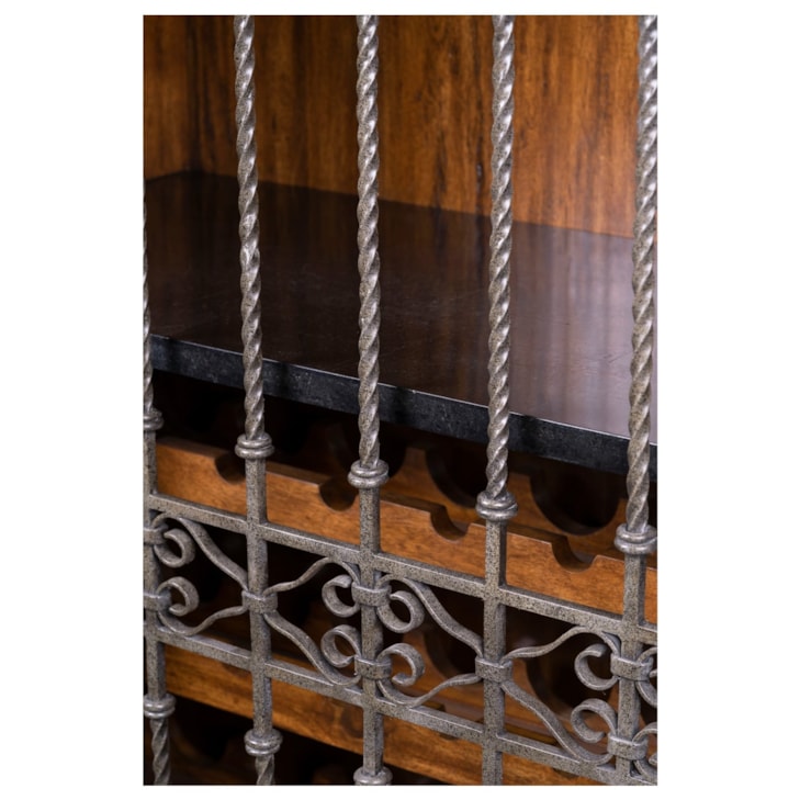 Maitland-Smith Tall Storage & Display Cases Thompson Wine Cabinet