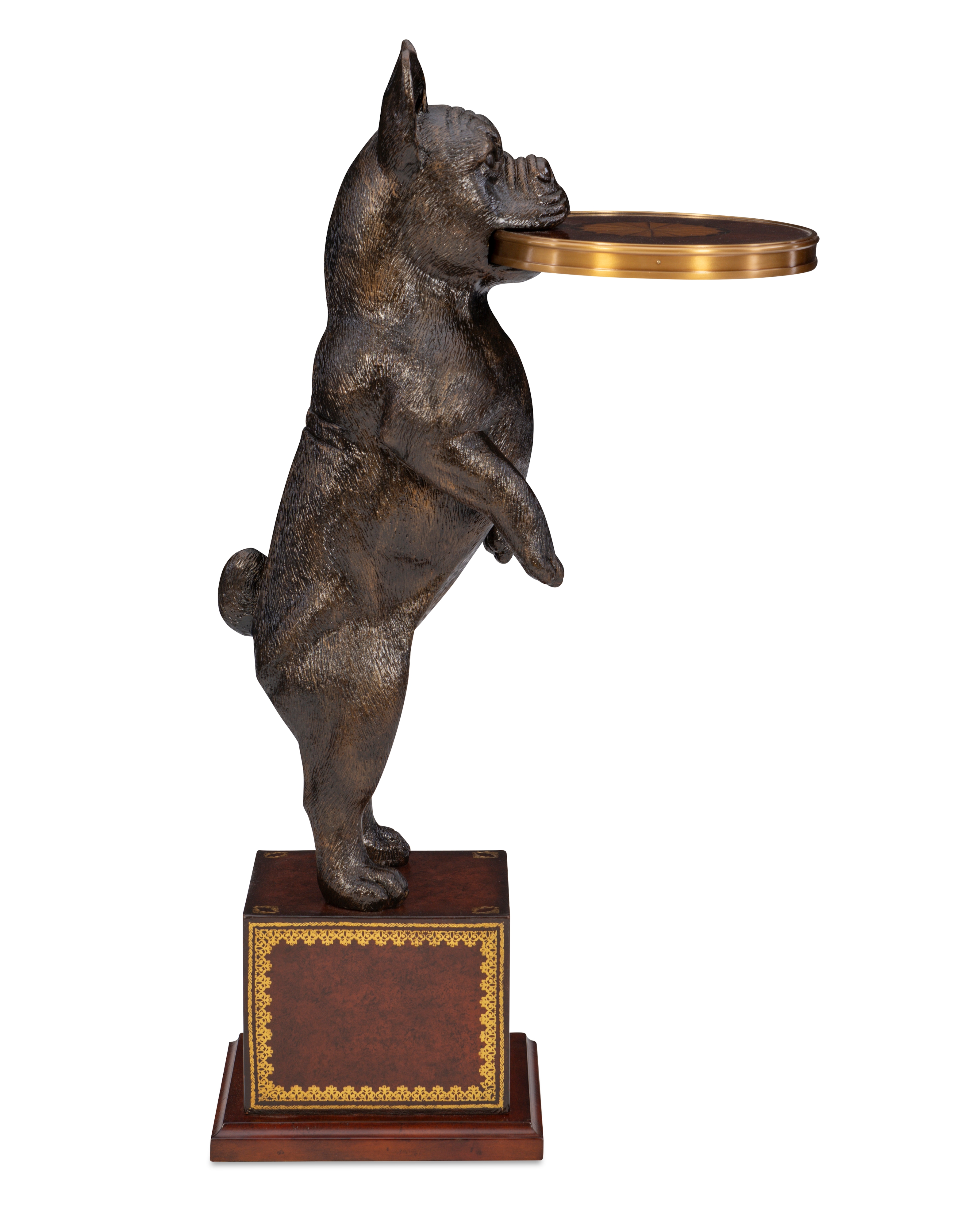 French Bulldog Accent Table