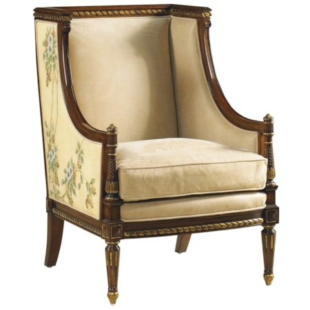 Floral Occasional Chair