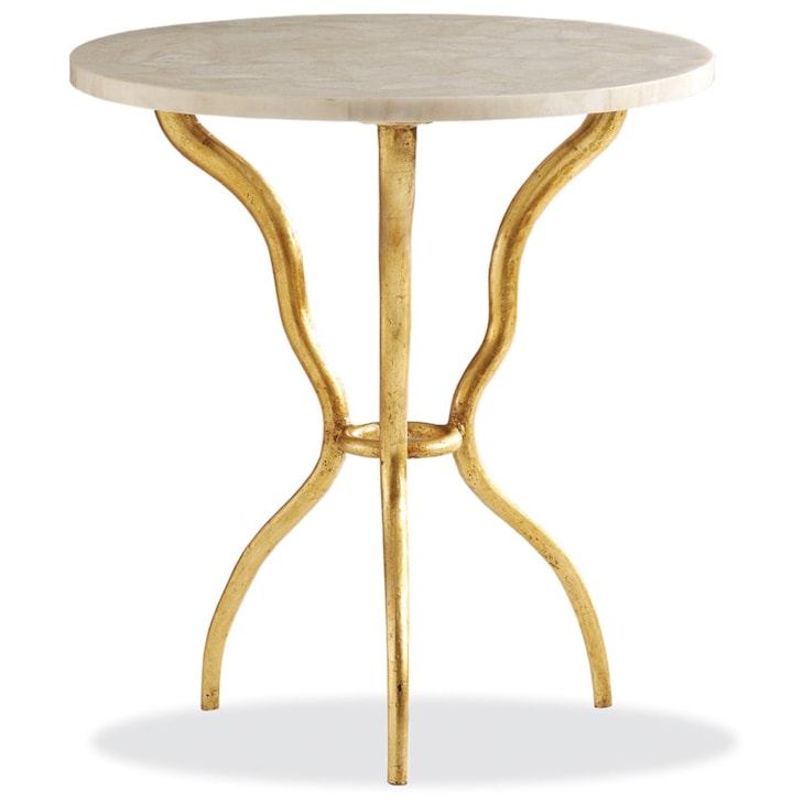 Maitland-Smith End/Side Tables Myst Round Lamp Table