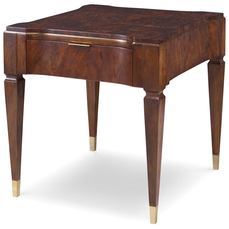 Maitland-Smith End/Side Tables Atlantis Lamp Table