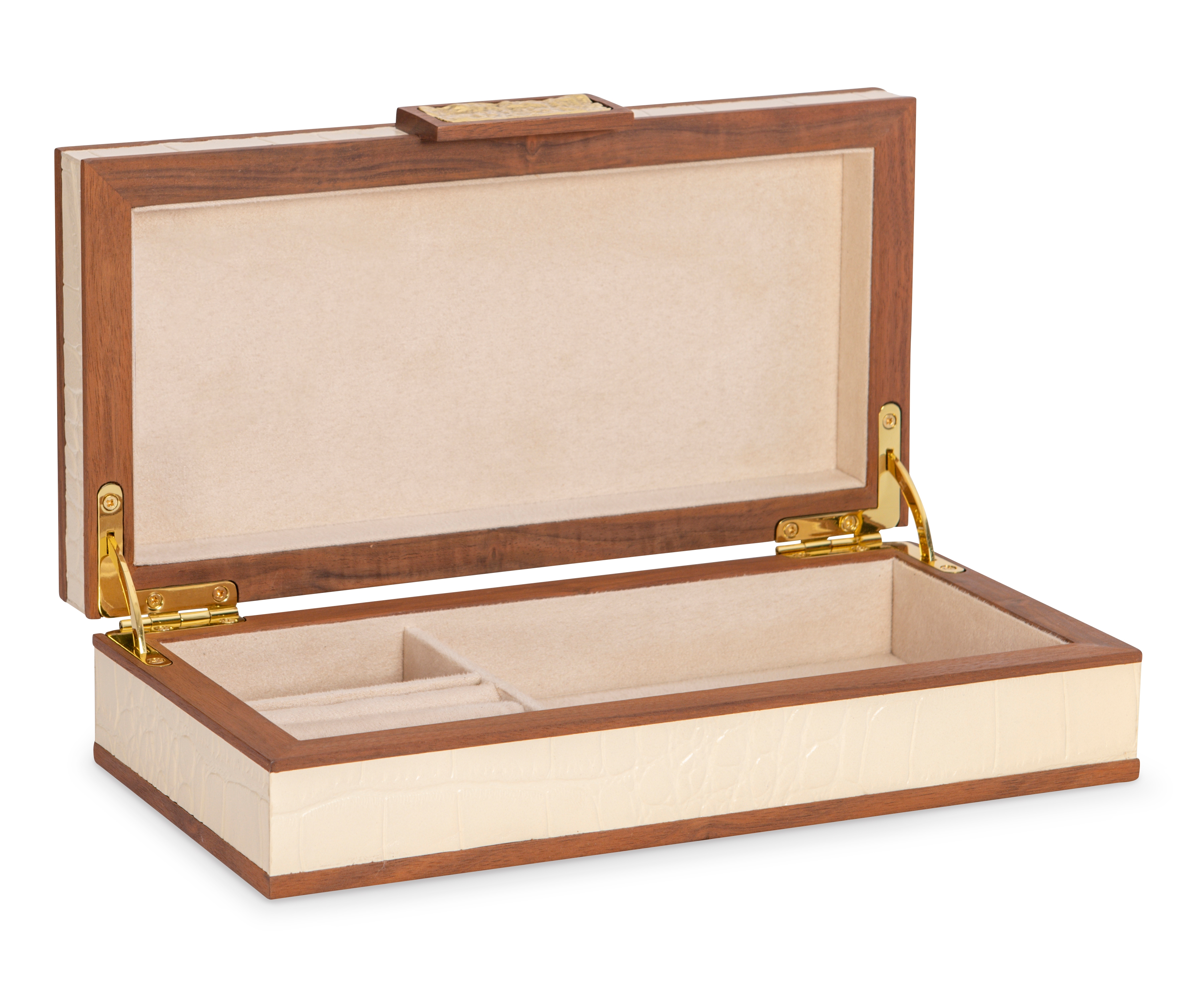 Maitland-Smith Decorative Accessories Cream Stacking Boxes