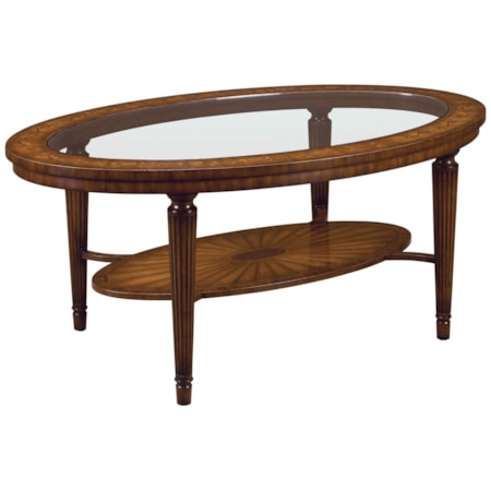 Marquetry Cocktail Table