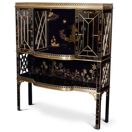 Chinoiserie Bar Cabinet