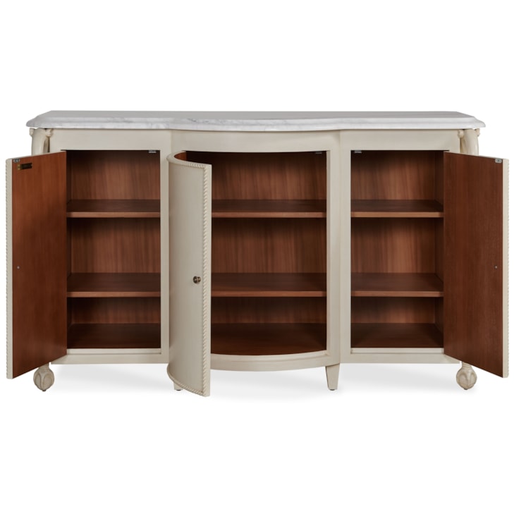 Maitland-Smith Consoles & Credenzas Katherine Credenza - White