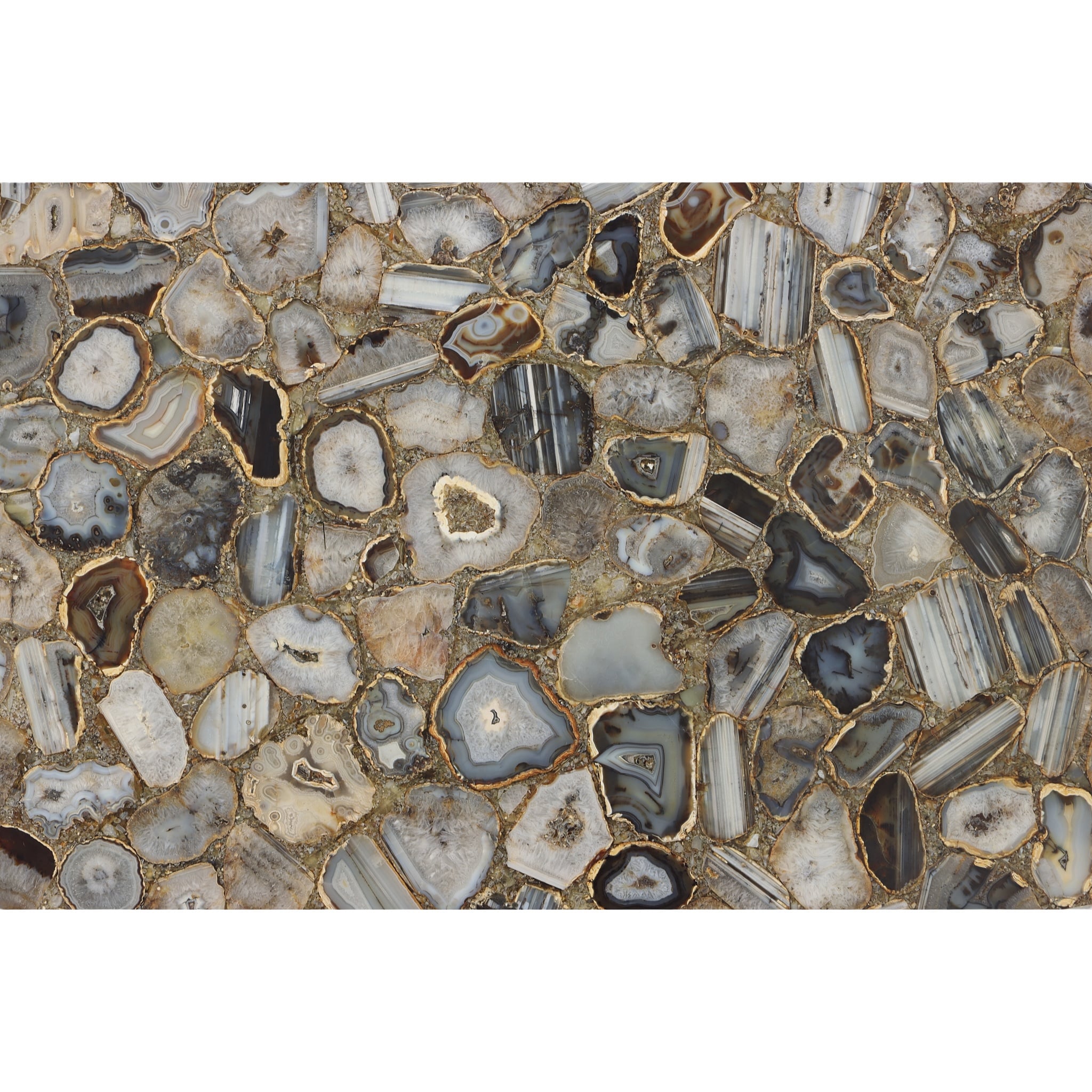 Agate Cladded Center Table