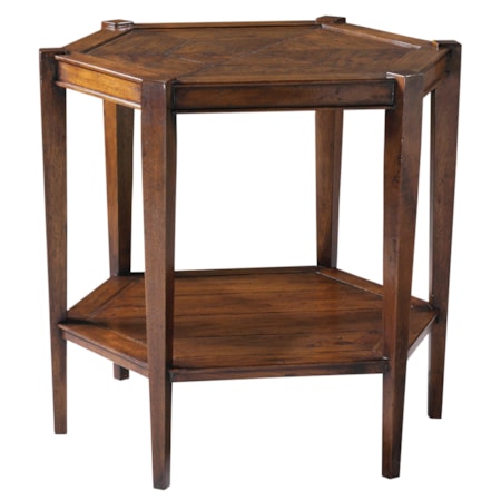 Dudley Hexagonal Lamp Table