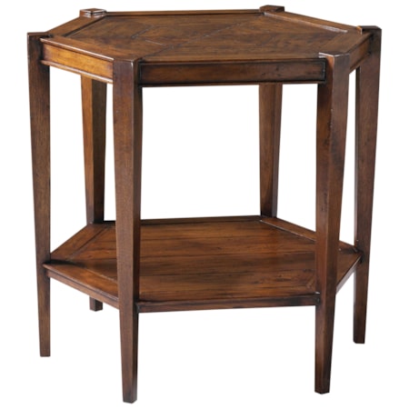 Dudley Hexagonal Lamp Table