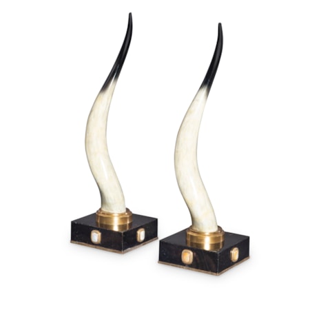 Rexton Decorative Horns (Pair)