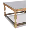 Maitland-Smith End/Side Tables Riempie Cocktail Table