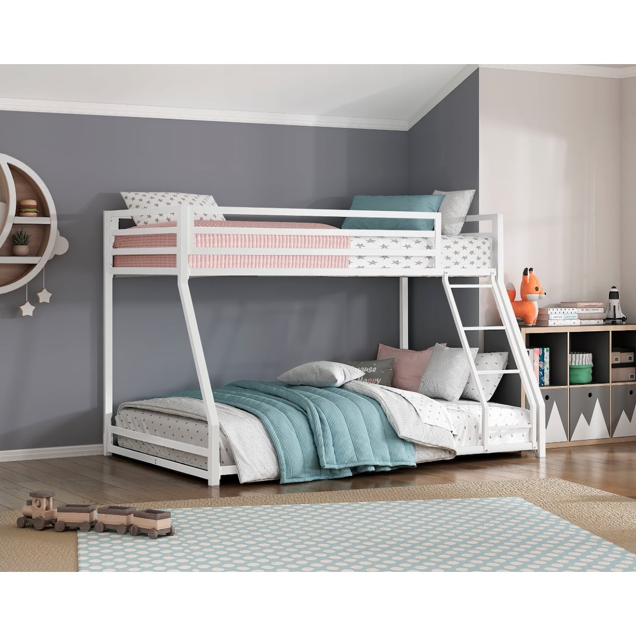 Homelegance Jovie Twin/Full Bunk Bed