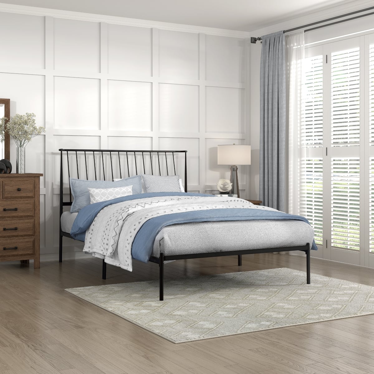 Queen Platform Bed