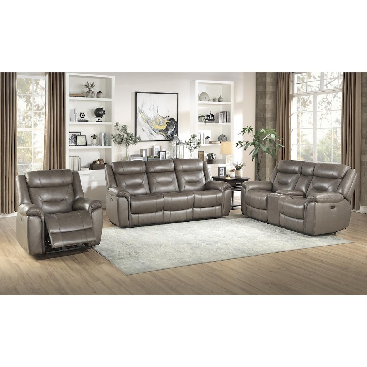 Homelegance Furniture Kennett Reclining Loveseat