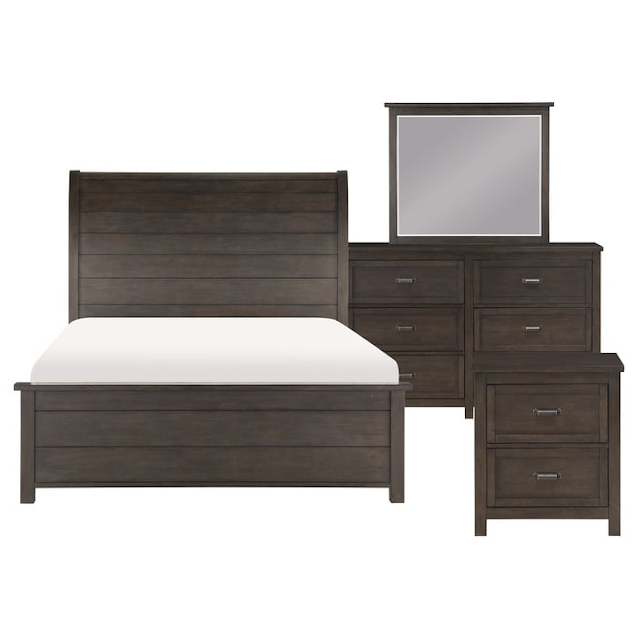 Homelegance Furniture Hebron 4-Piece Queen Bedroom Set