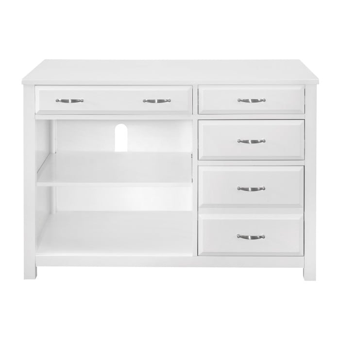 Homelegance Blanche 4-Drawer Credenza