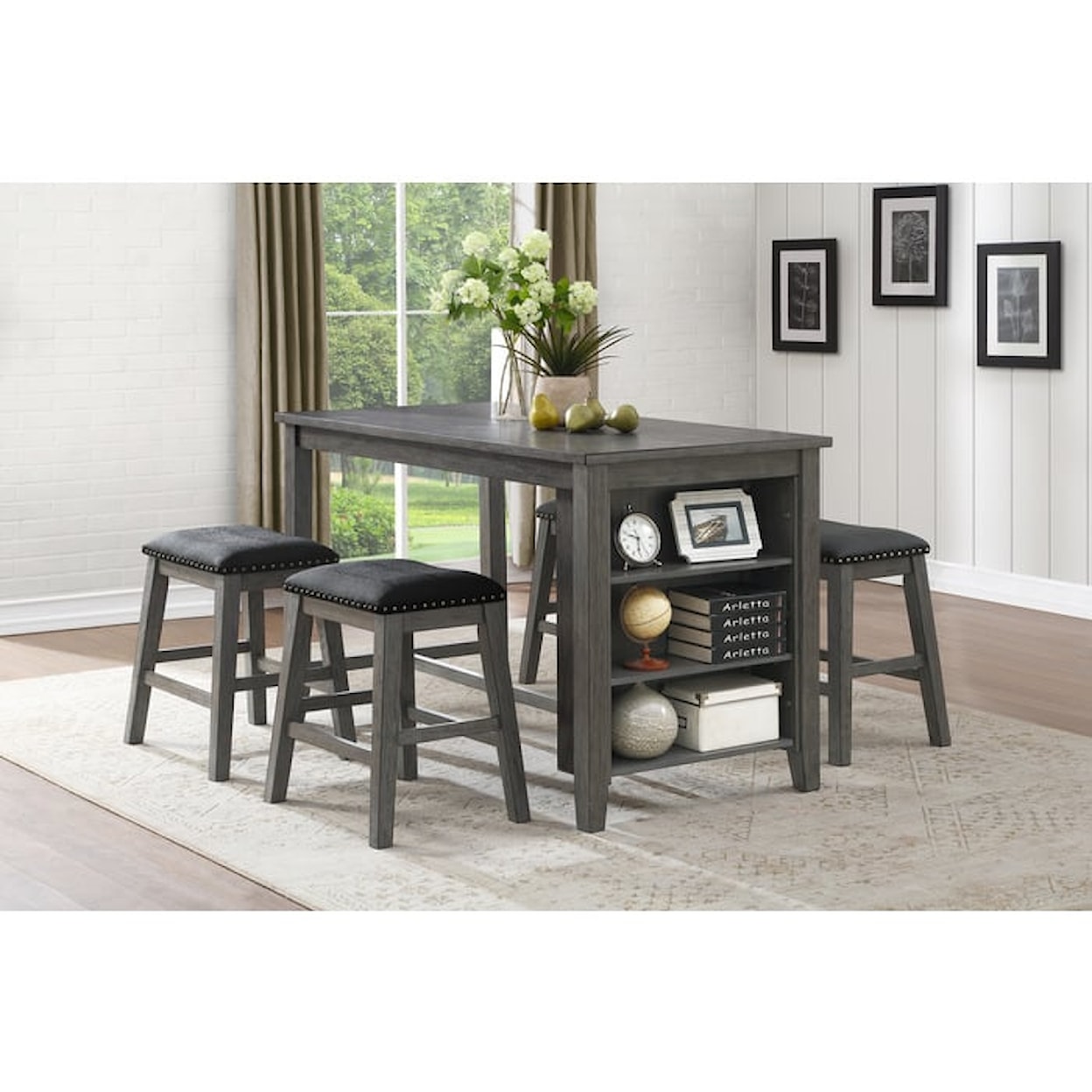 Homelegance Furniture Timbre Counter Height Table