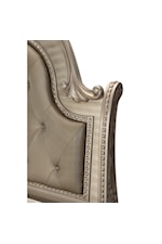 Homelegance Cavalier Traditional California King Upholstered Sleigh Bed with Ornate Detailing