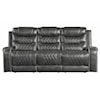 Homelegance Putnam Double Reclining Sofa