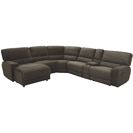 6-Piece Modular Reclining Sectional