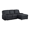 Homelegance Furniture Monterey 2-Piece Reclining Sectional