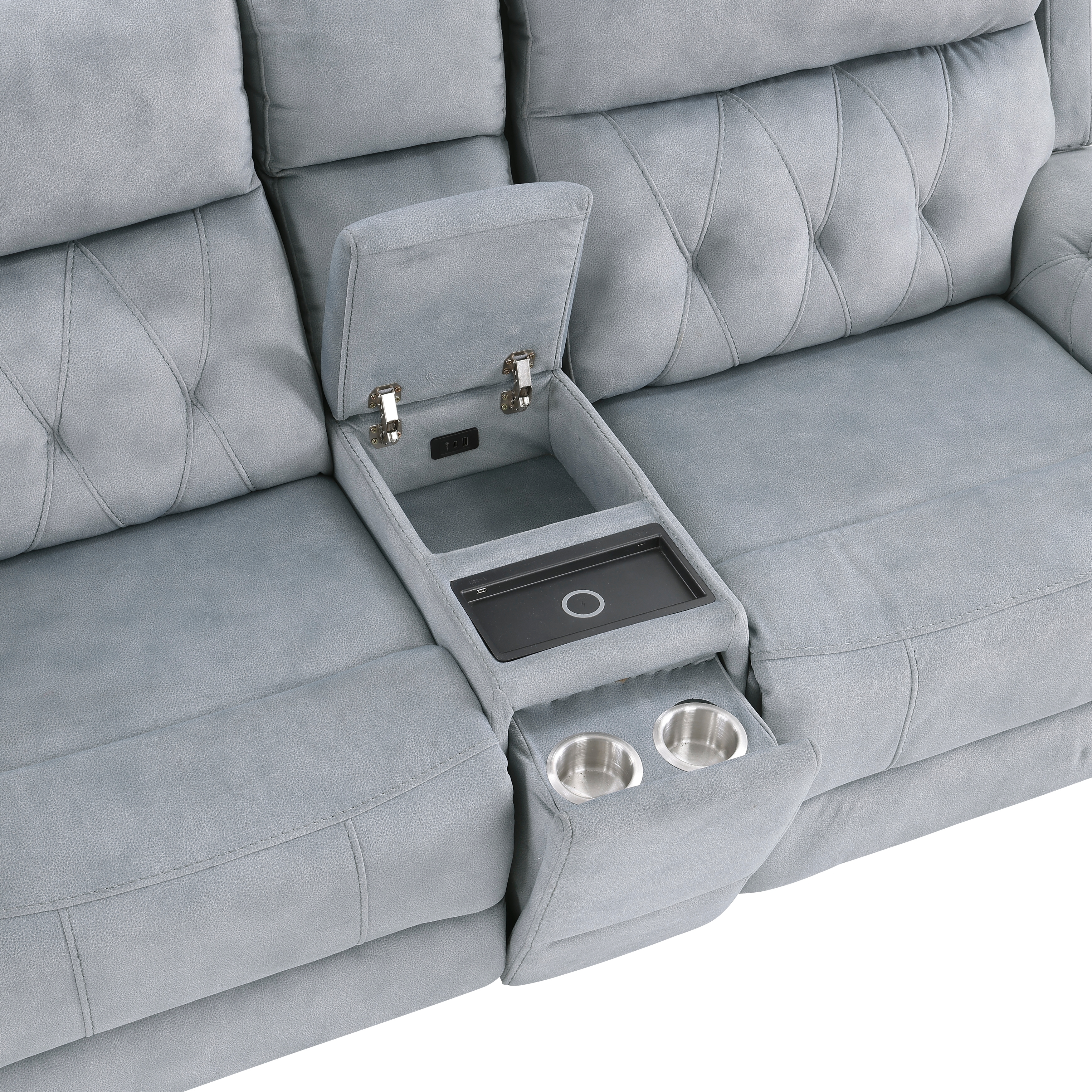 Homelegance Celeste Dual Power Reclining Loveseat