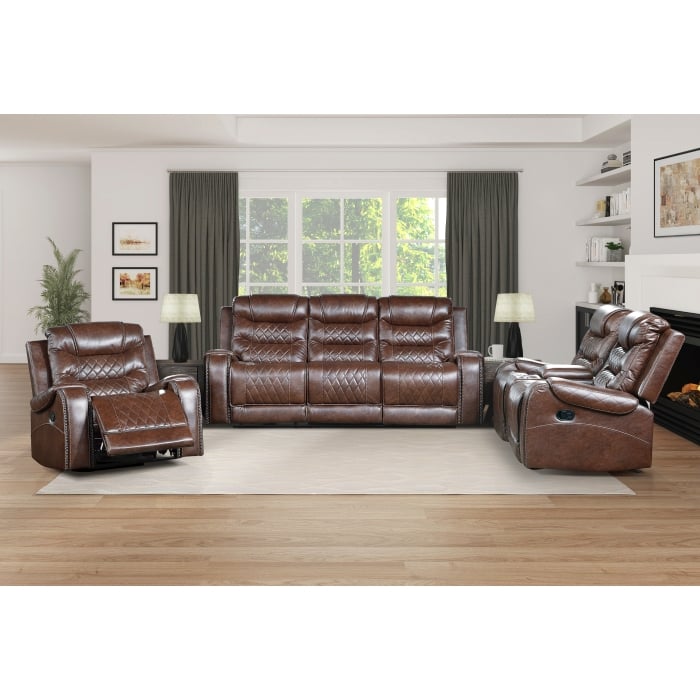Homelegance Putnam Swivel Glider Reclining Chair