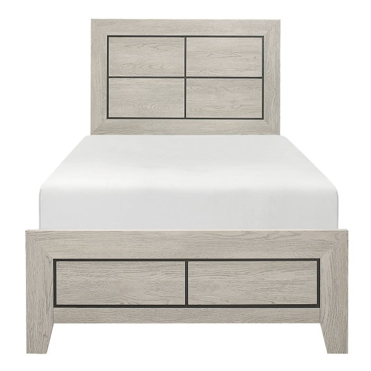 Homelegance Quinby Twin Panel Bed